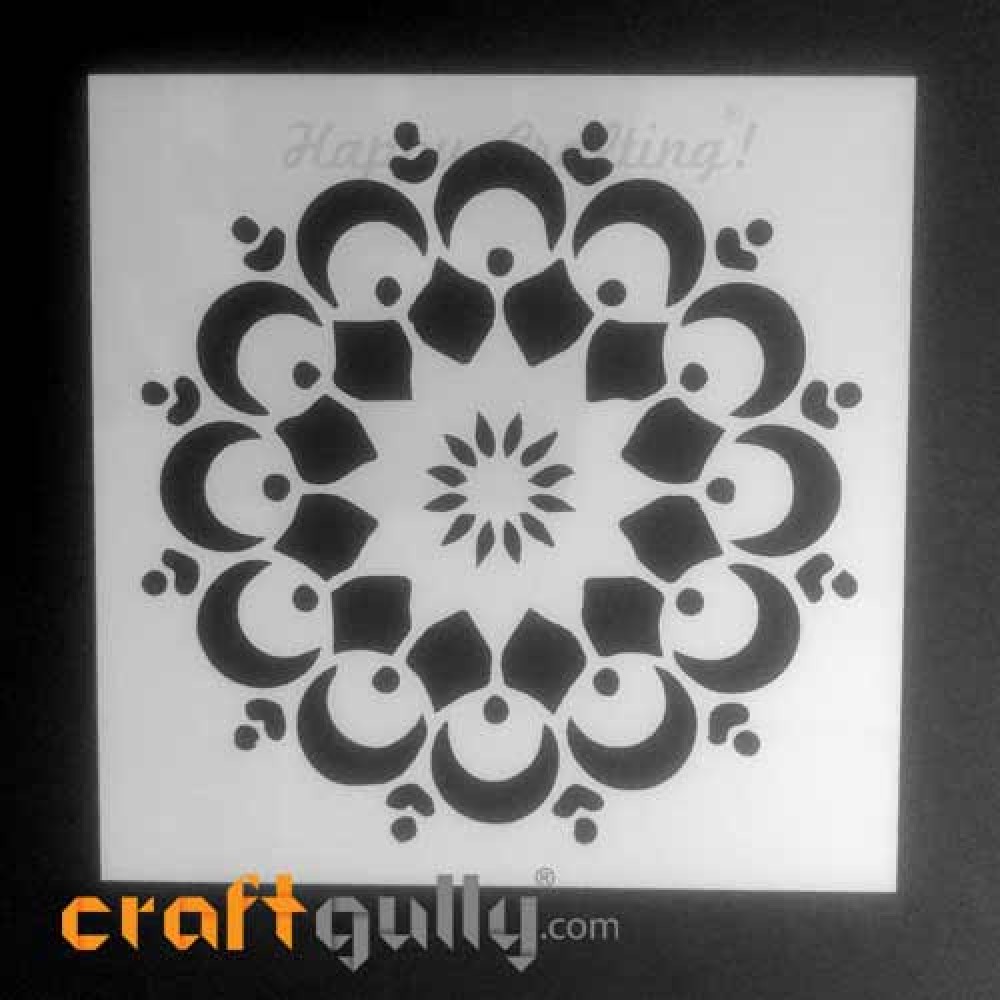 Buy Mandala Pattern Stencils For Crafts Online Cod Low Prices Free