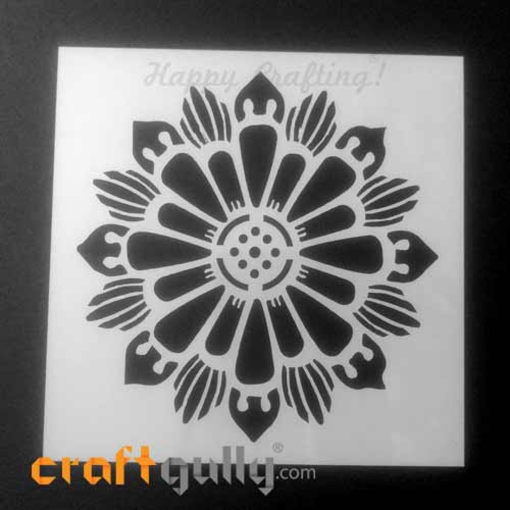 Buy Mandala Pattern Stencils For Crafts Online Cod Low Prices Free