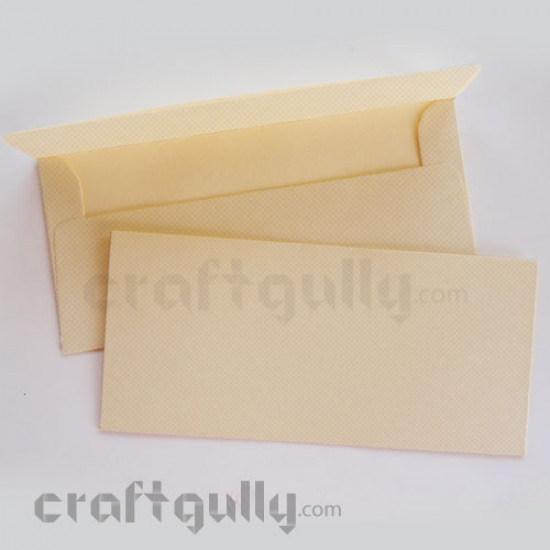 Shagun Envelopes - Texture - Cream - Pack of 5