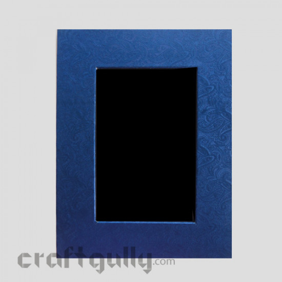 Frame with Royal Blue Border (Medium)