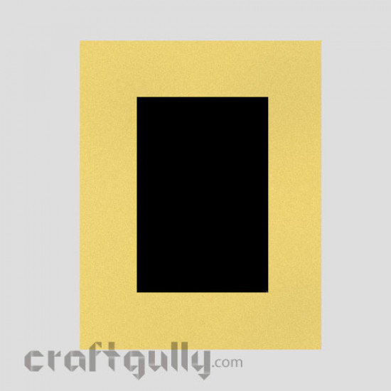 Frame with Light Yellow Border (Medium)