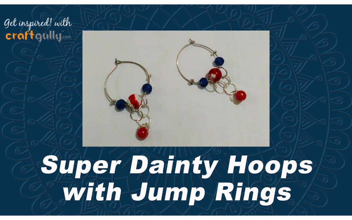 Super Dainty Hoop Earrings With Jump Rings