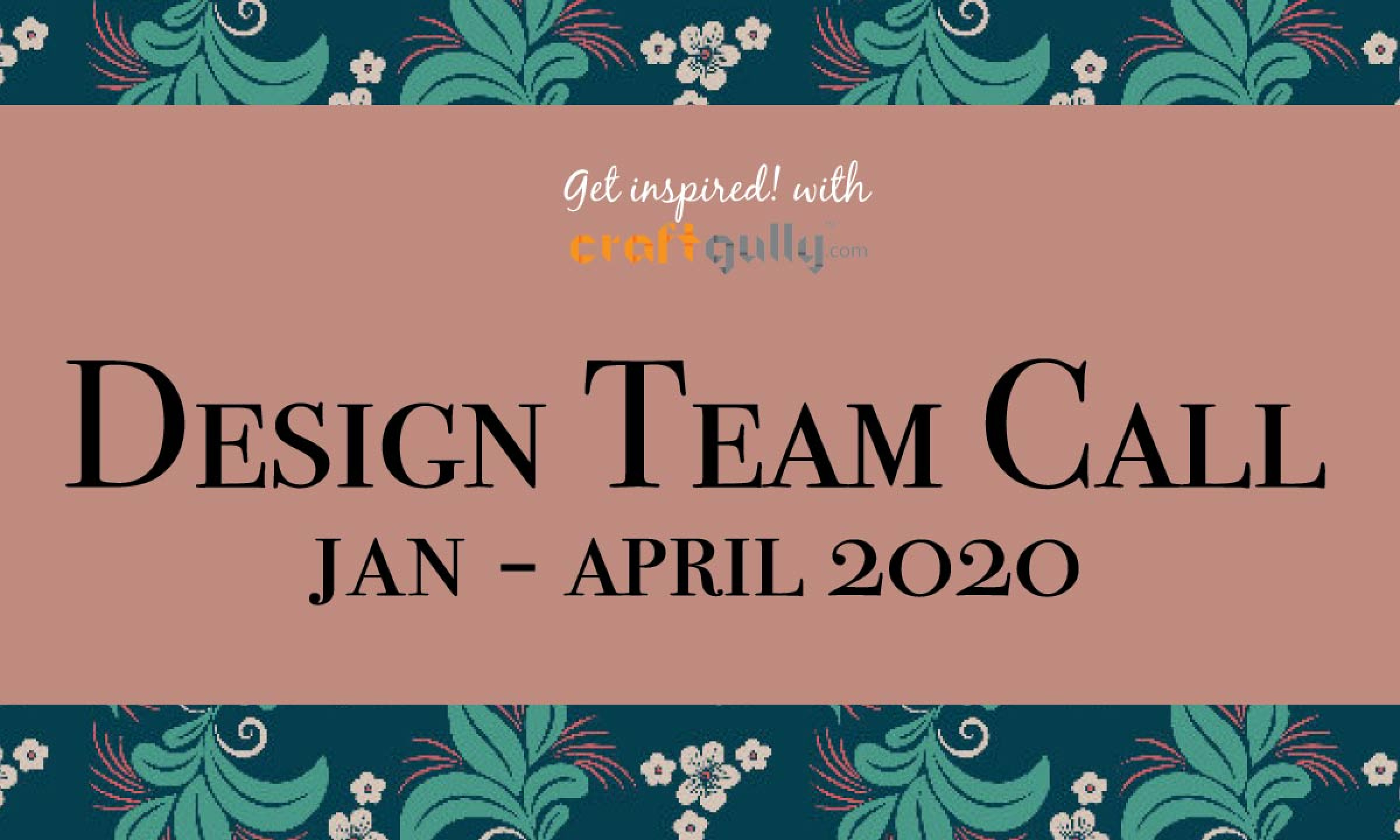 CraftGully Design Team Call January April 2020