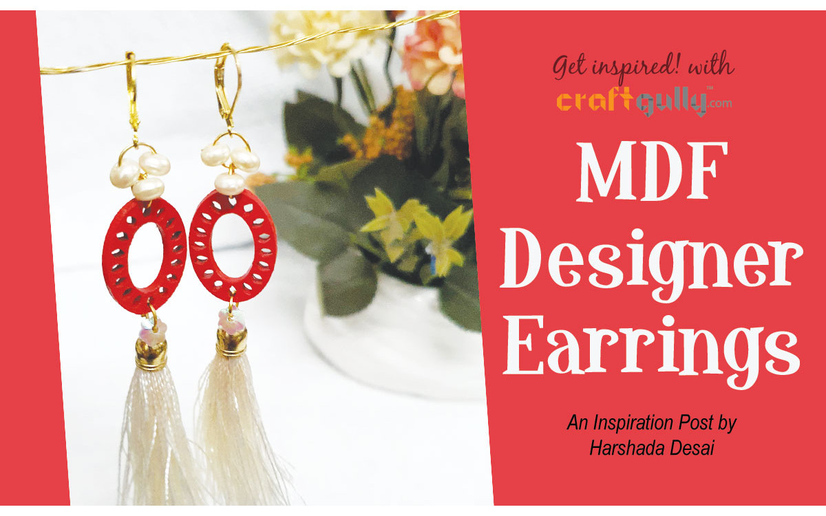 MDF Designer Earrings