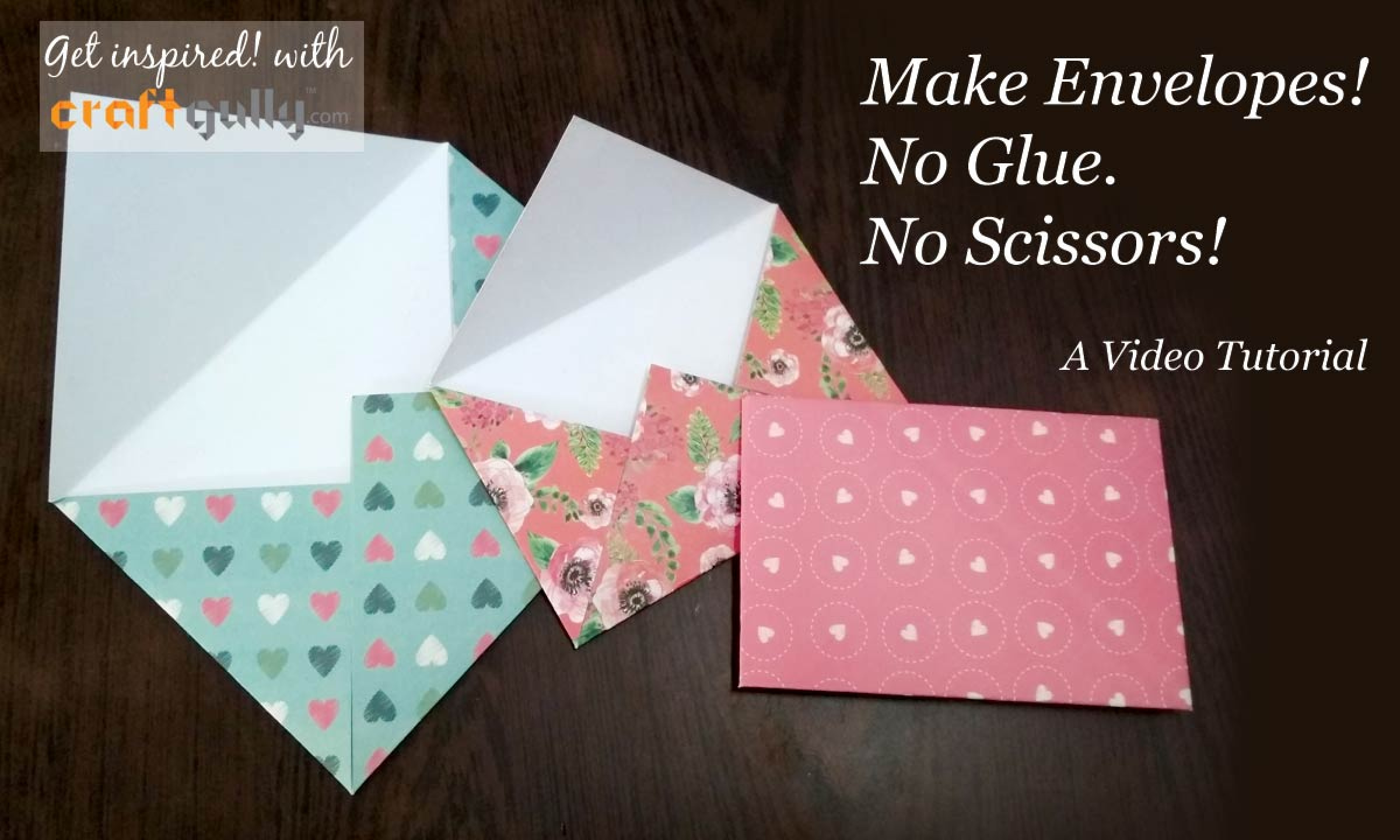 Make No Mess Envelopes In A Jiffy