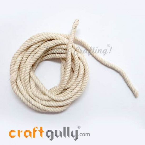 Buy 4mm Off White Cotton Rope Crafts Online. COD Available. Low