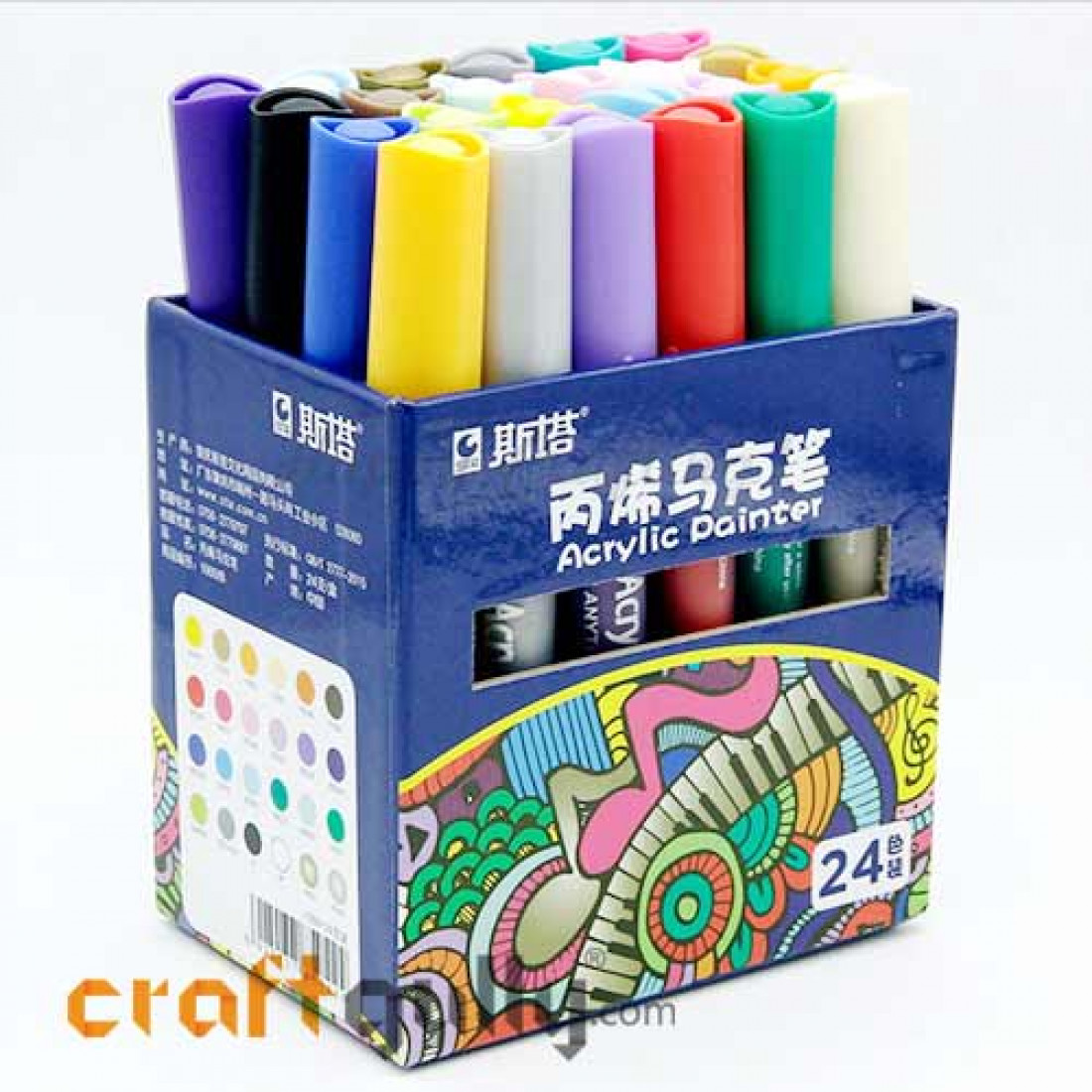 Buy Assorted Acrylic Paint Markers Online. COD. Low Prices. Free