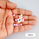 Acrylic Beads 6mm Round - Assorted - 20gms / 185 Beads