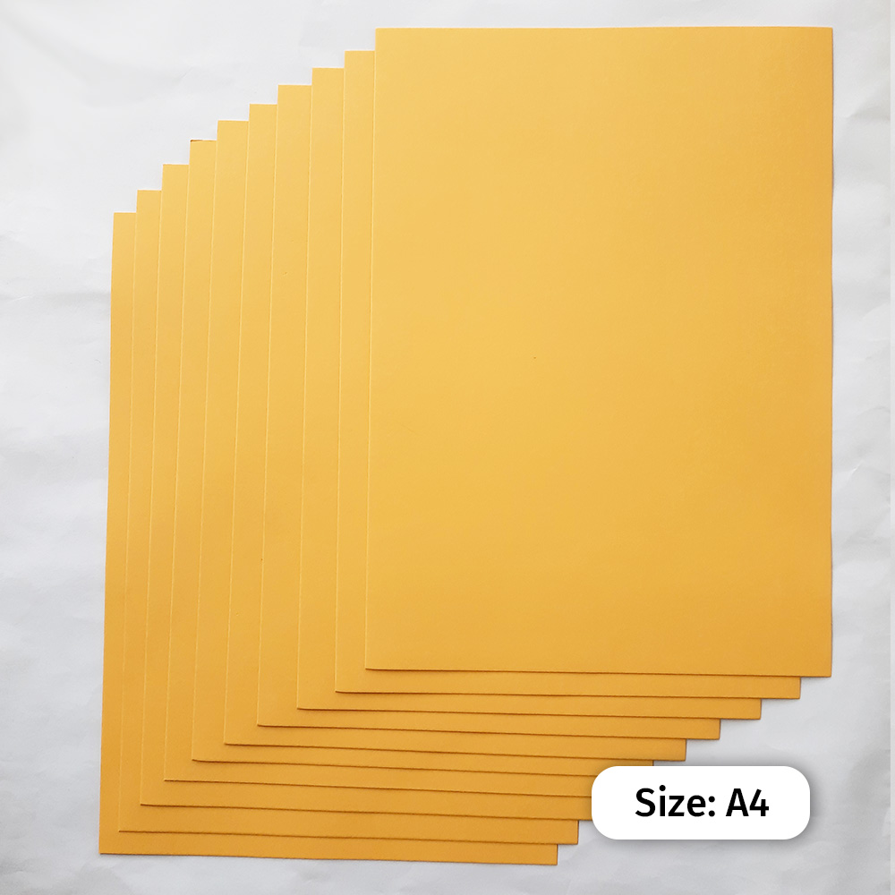 Buy A4 Golden Yellow Colored CardStock Online. COD Available. Low