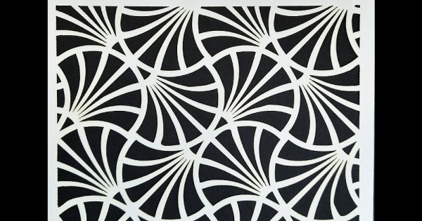 Buy Background Pattern Stencils For Crafts Online. COD. Low Prices ...