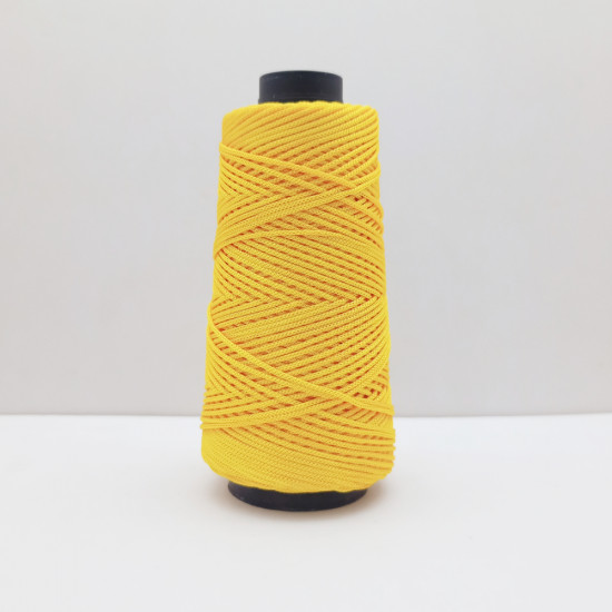 Crochet Thread Thick - Golden Yellow - 1 Spool