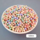 Acrylic Beads 6mm Round - Pastel Assorted - 20gms / 185 Beads