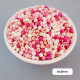 Acrylic Beads 6mm Round - Pink Assorted - 20gms / 185 Beads