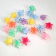 Acrylic Beads 16mm Star - Bead In Bead Assorted - 22 Beads