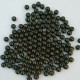 Acrylic Beads 6mm Round - Deep Green - 20gms / 200 Beads