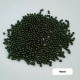 Acrylic Beads 4mm Round - Dark Green - 20gms / 750 Beads