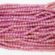 Mottled Glass Beads 8mm - Dark Pink & Yellow - 1 String / 100 Beads