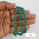 Glass Beads 6mm Rondelle Faceted - Emerald Green - 1 String / 80 Beads