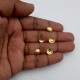 Bead Caps #21 - 8mm Golden - 20 gms