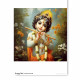 Decoupage Papers A4 - Krishna Series #2 - 100gsm - 4 Sheets