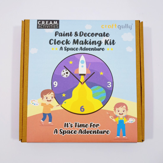 Clock Making Kit - Space Adventure Theme