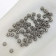 Spacer Beads 5mm - Metal Design #7 - Antique Silver - 10gms / 55 Beads