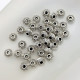 Spacer Beads 5mm - Metal Design #8 - Antique Silver - 10gms / 33 Beads