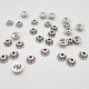 Bead Caps #26 - 8mm Silver Finish - 28 Bead Caps