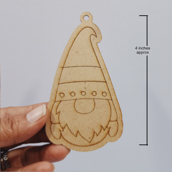 Pre Marked MDF Shapes #10 - Gnome - 1 Piece