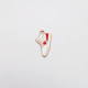 Enamel Charms 25mm Shoe - Pink - 1 Charm