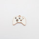 Enamel Charms 16mm Game Controller - White - 1 Charm