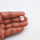 Enamel Charms 22mm Santa Claus - 1 Charm