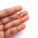 Enamel Charms 22mm Stocking - Red - 1 Charm