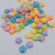 Acrylic Beads 10mm Star - Assorted - 78 Beads