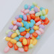 Acrylic Beads 8mm Oval - Assorted - 115 Beads