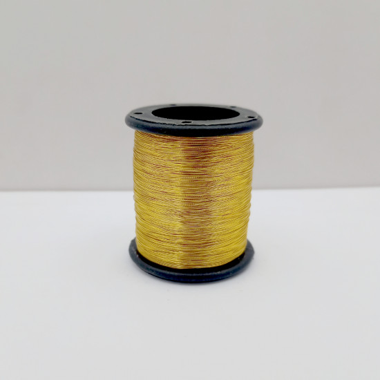 Aari Embroidery Thread - Golden Zari #423 - 1 Spool