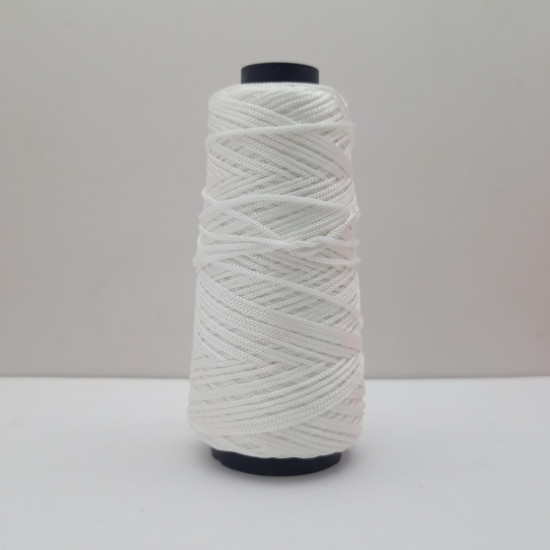 Crochet Thread Thick - White - 1 Spool