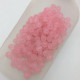 Acrylic Beads 6mm Round Frosted - Pastel Baby Pink - 20gms / 180 Beads