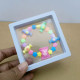 Floating Display Case 3.5 inches - White - 1 Piece