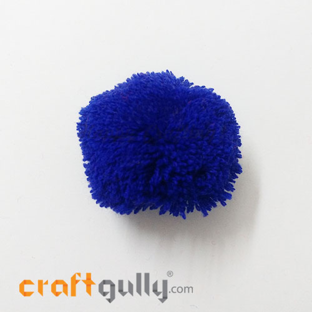 Buy 48mm Royal Blue Pom Poms Online. COD. Low Prices. Free Shipping ...