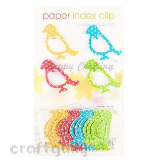 Paper Clips #1 - Bird - Pack of 16