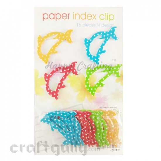 Paper Clips #1 - Dolphin - Pack of 16