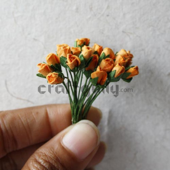 Paper Roses - Mini25 - Orange