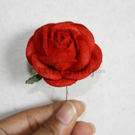 Paper Rose - Red