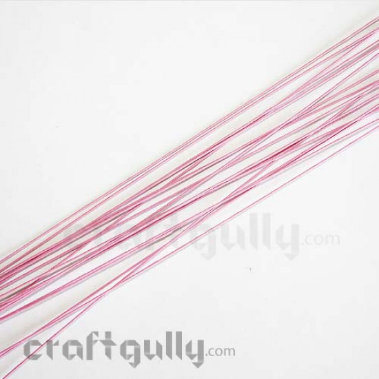 Pre-taped Wire - Pink (28 Gauge)