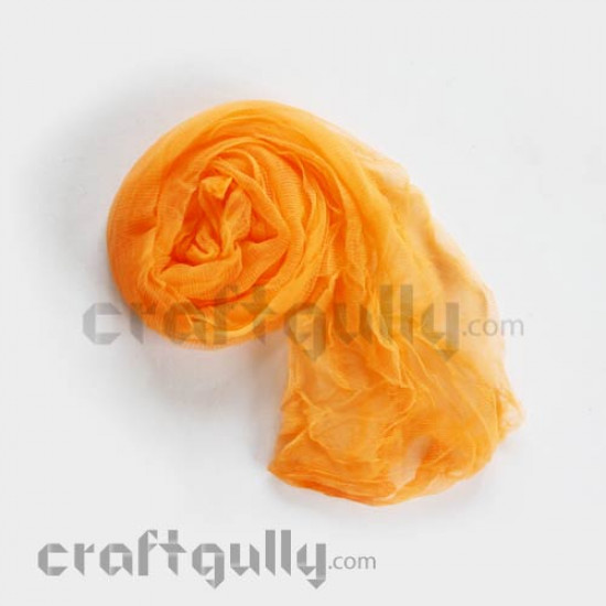 Stocking Cloth - Light Orange Sheer