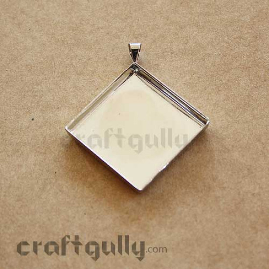 Pendant Blank 35mm - Rhombus