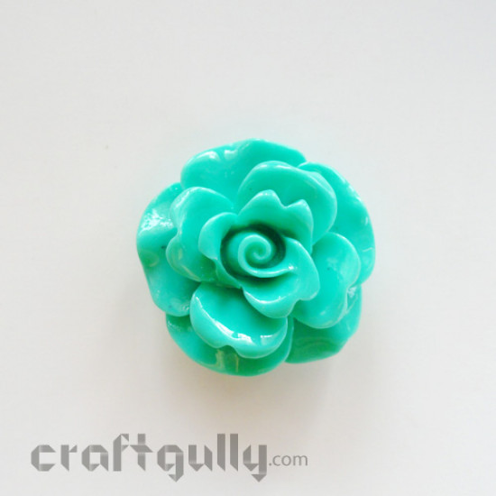 Resin Rose - Sea-Green