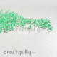 Seed Beads 4mm - Glass - Green - 20gms